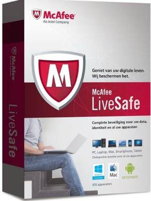 Antivirus Mcafee Livesafe  Multiples 5 Dispositivos 1