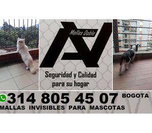 Doble AA, MALLA INVISIBLE, Para Perros y Gatos, Cerramient