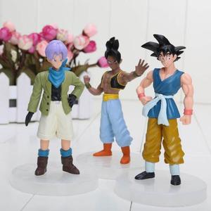 Dragon Ball Uub Trunks Goku Colección X 3 Figuras