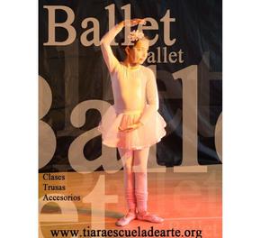 Uniforme y accesorios para ballet