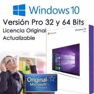 Windows 10 Pro Licencia Original + Certificado