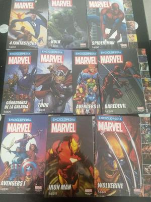 10 Enciclopedias Marvel Comics