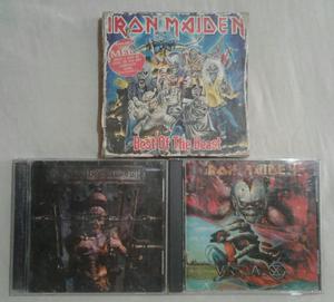 4 Cds de Iron Maiden Original Buen Estad