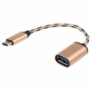 Cable Otg De Usb Tipo C Macho A Usb A Hembra