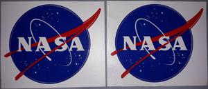 Dos Stickers de la NASA