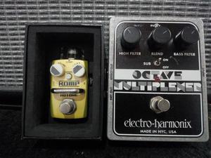 Pedal para Guitarra Octave Y Compressor