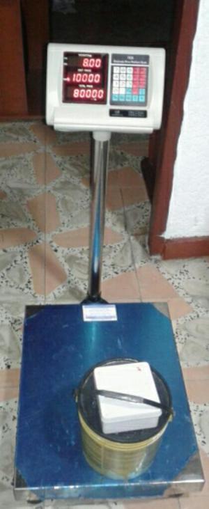 Balanza 300kls de Piso40x50 Recargable