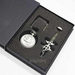 Full Metal Alchemist Reloj + Collar + Anillo Fullmetal