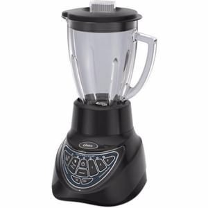 Licuadora 3 Velocidades Vaso De Vidrio 500 W Negra Oster