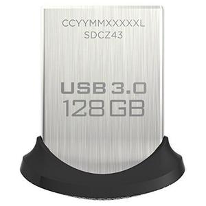 Unidad Flash Usb 3.0 Sandisk Ultra Fit De 128 Gb - Sdcz43