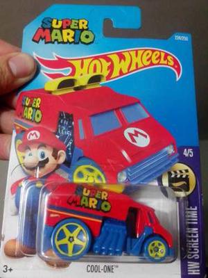 Auto Super Mario Bross De Hot Wheels En Blister Sellado
