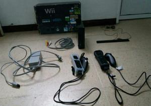 Nintendo Wii con 3 Controles