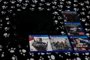 PS4 en perfecto estado 6 juegos control caja orig