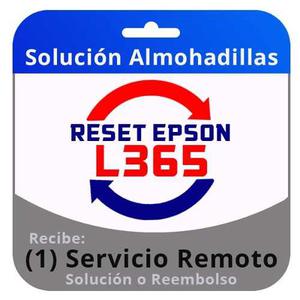 Reset Epson L365 Servicio Remoto Inmediato En 5 Minutos.