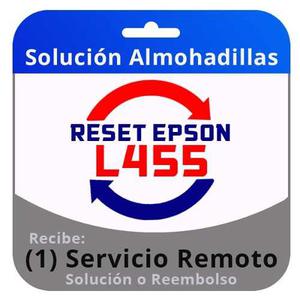 Reset Epson L455 Servicio Remoto Inmediato En 5 Minutos.