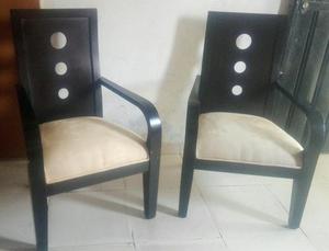 Vendo Unas Hermosas Sillas de Jamar