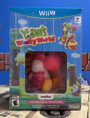 Yoshis Wooly World WiiU videojuego amiibo Yoshis Nuevo