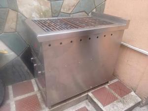 Asador Industrial Gas Carbon Piedravolca