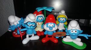 Colección completa de Pitufos Y La Aldea Perdida The smurfs