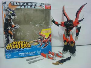 Custom Transformers Prime Beast H. Predaking Voyager Class!