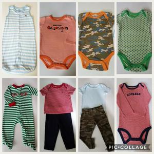 Lote de Ropa para Bebe Niño Talla 6 Mese