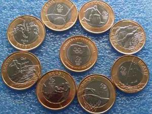 Monedas De Los Juegos Olimpicos Rio 