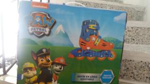 Vendo Patin en Linea de Paw Patrol!