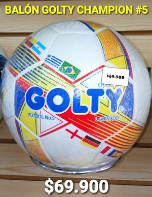 Balón de Fútbol Golty 5 Champion 