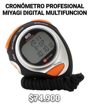 Cronómetro Digital Miyagi Profesional