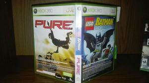 2 Juegos a precio de uno !! PURE Y LEGO BATMAN Originales