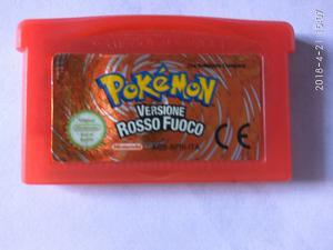 Cartucho Pokemon Fuego Rojo Original En Portugues