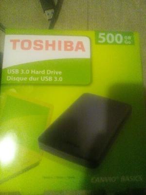 Disco Duro Portable Toshiba de 500 Gb