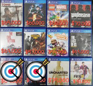 Juegos Ps4