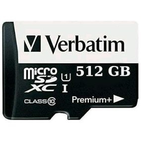 Tarjeta De Memoria Micro-sd 512 Gb Verbatim Premium Clase 10