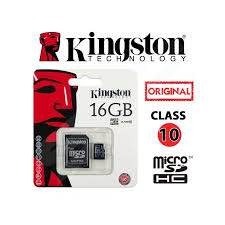Tarjeta Microsd Kingston 16gb Clase 10