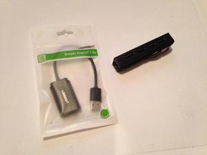 Ugreen Adaptador De Audio Hub USB