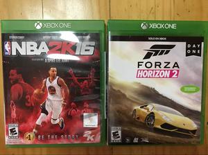 Vendo Nba 2K16 Y Forza Horizon 2