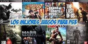 5 juegos de ps3 por 50 mil pesos