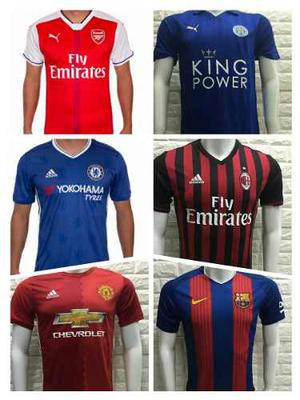 Camiseta Milan/arsenal/leicester/chelsea/manchester U. 