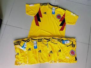 Camiseta Selección Colombia Mundial Rusia  Hombre