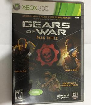 Gear od War Pack Triple XBOX 360 Original