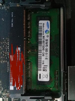 Memoria RAM PC DDR MHz 204 pin 2GB marca SAMSUNG