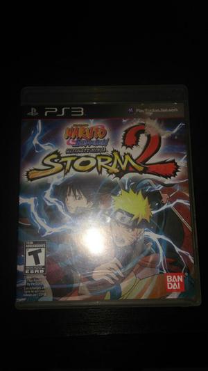 Naruto Ninja Storm 2 Ps3 Play 3 Vendo O Cambio Excelente