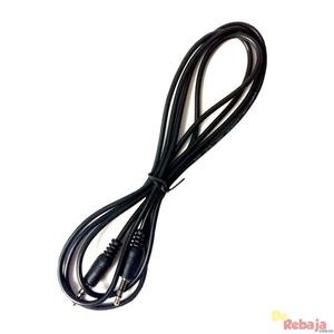 Cable Auxiliar Audio Plug 3.5mm 1x1 3Mts Negro