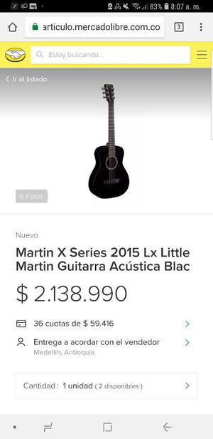 Guitarra Martin Co 
