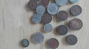 Monedas antiguas colombia