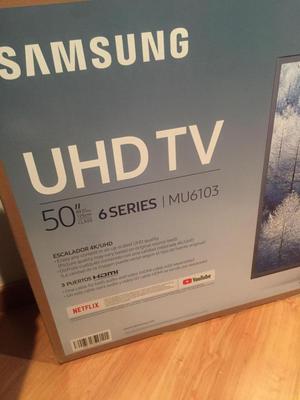 Televisor 50 UHD 4K Flat Smart TV MU Series 6