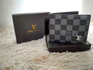 Billeteras Caballero Louis Vuitton Elegante Regalo Obsequio