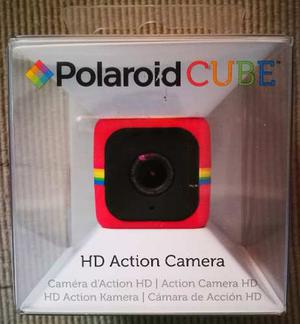 Cámara Polaroid Cube Roja Original Nueva