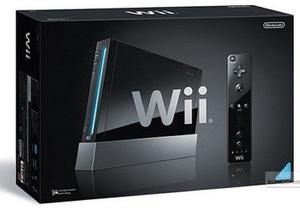 Nintendo Wii Negra-controles Y Juegos